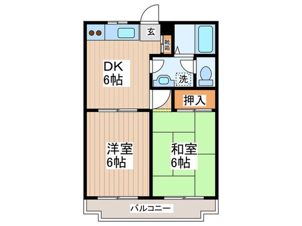 メゾン柊の物件間取画像